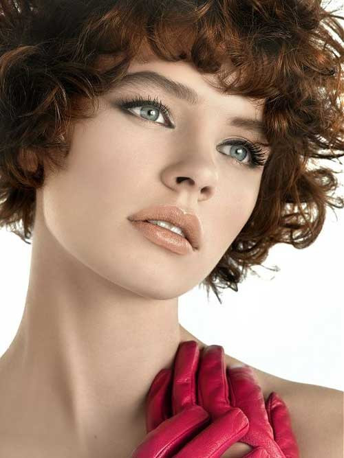 Short Curly Hairstyles For Round Faces
 25 Best Short Haircuts For Curly Hair