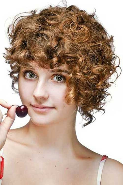 Short Curly Hairstyles For Round Faces
 Best Curly Short Hairstyles For Round Faces