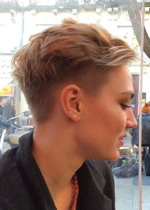 Short Haircuts With Undercut
 25 Latest Short Hair Cuts For Woman