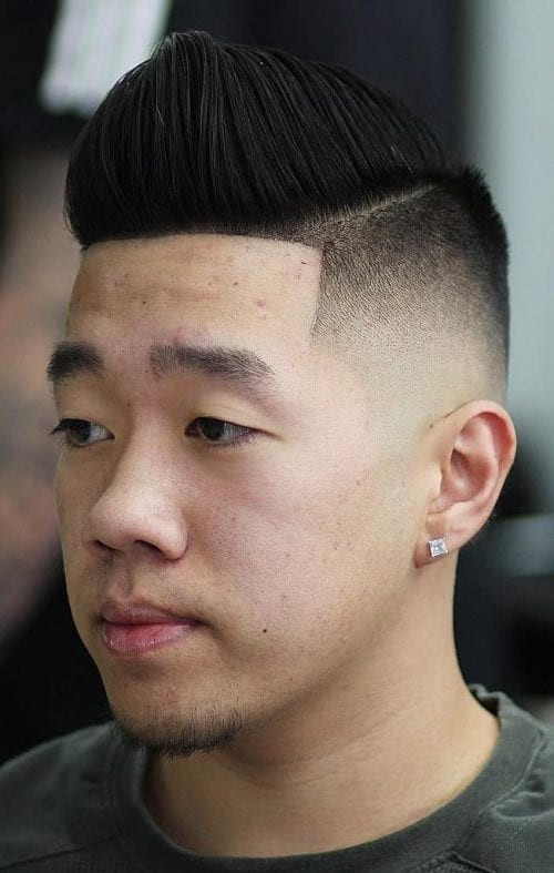 Short Haircuts With Undercut
 Top 11 Trendy Asian Men Hairstyles 2018