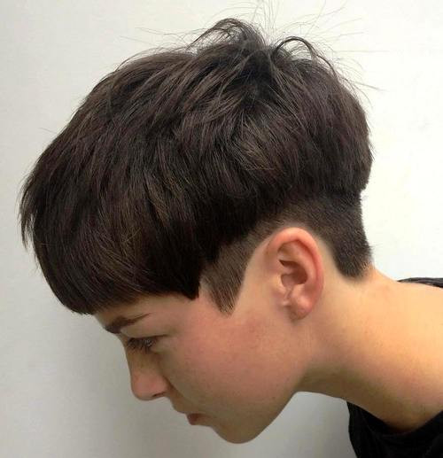 Short Haircuts With Undercut
 35 Tren st Short Brown Hairstyles and Haircuts to Try
