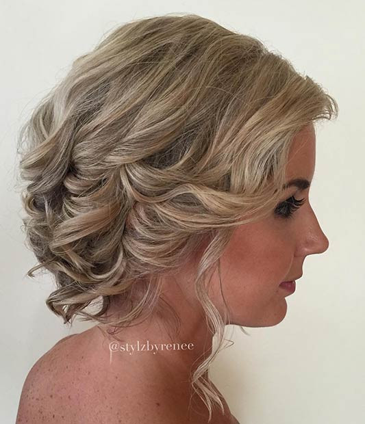 Short Hairstyle Updos For Wedding
 31 Wedding Hairstyles for Short to Mid Length Hair