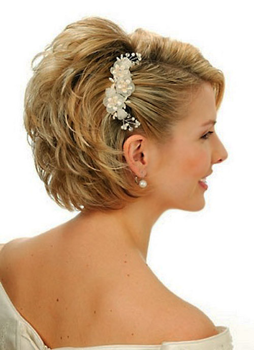 Short Hairstyle Updos For Wedding
 25 Best Wedding Hairstyles for Short Hair 2012 2013