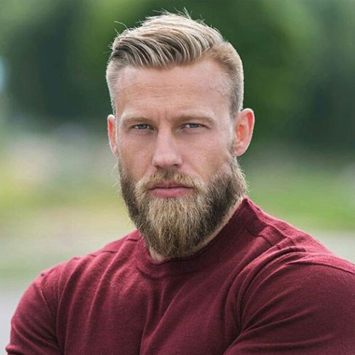 Short Hairstyle With Beard
 How Long Does It Take To Grow A Beard