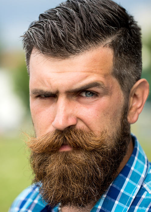 Short Hairstyle With Beard
 13 Cool Beard Styles For Men