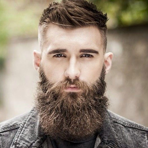 Short Hairstyle With Beard
 Cool Beards and Hairstyles For Men