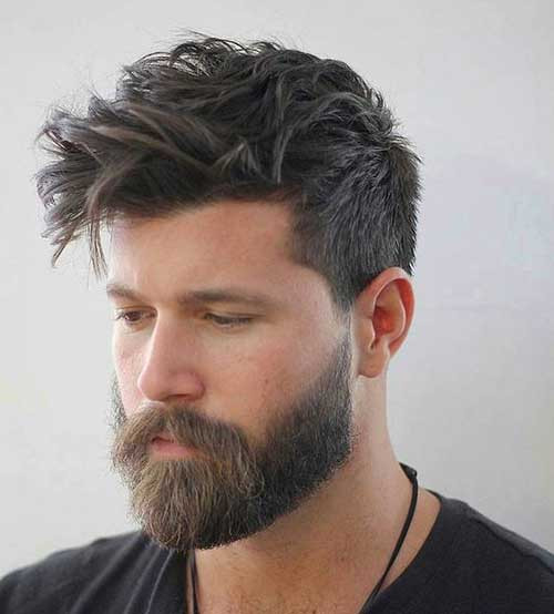 Short Hairstyle With Beard
 Hair and Beard Styles You Need to See