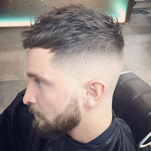 Short Hairstyle With Beard
 25 Cool Beards and Hairstyles For Men 2019