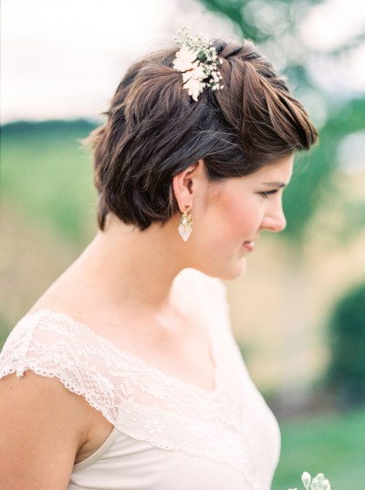 Short Hairstyles Bridesmaid
 6 Stunning Bridal Hairstyles for Short Hair