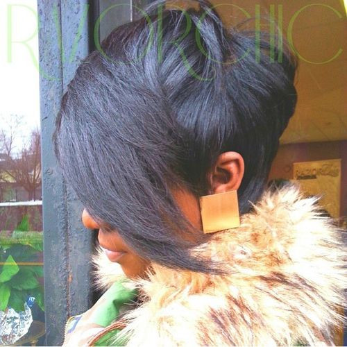 Short In The Front Long In The Back Black Hairstyles
 60 Showiest Bob Haircuts for Black Women