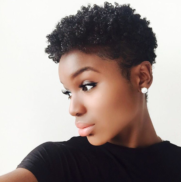 Short Natural Hair Cut
 InstaFeature Tapered cut on natural hair – dennydaily