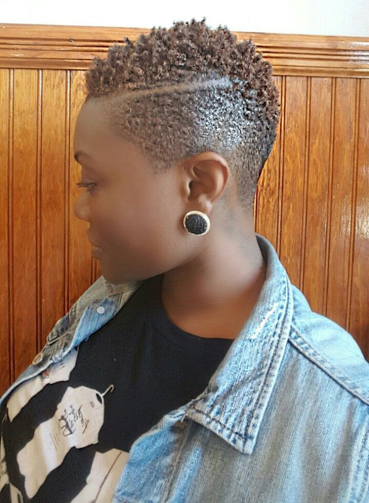 Short Natural Hair Cut Styles
 Love my tapered TWA with a part twa taperedcut
