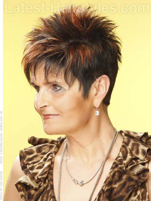 Short Spiky Haircuts For Over 50
 37 Youthful Hairstyles for Women Over 50