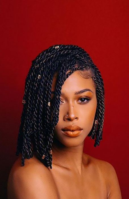 Short Twisted Hairstyles
 27 Chic Senegalese Twist Hairstyles for Women The Trend