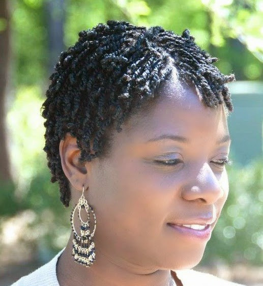 Short Twisted Hairstyles
 Top 28 TWA Natural Hairstyles For Black Women