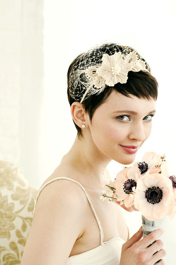 Short Wedding Hairstyles For Brides
 Brides with short hair wedding hairstyle ideas Hair