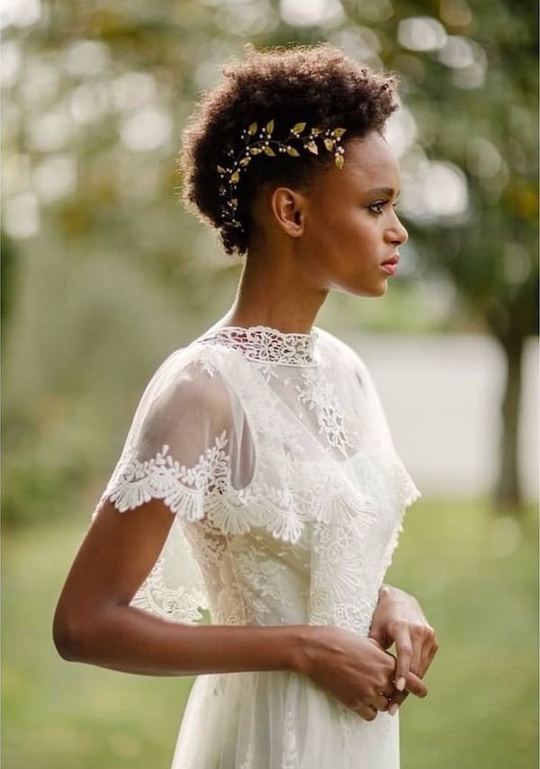 Short Wedding Hairstyles For Brides
 47 Wedding Hairstyles for Black Women To Drool Over 2018