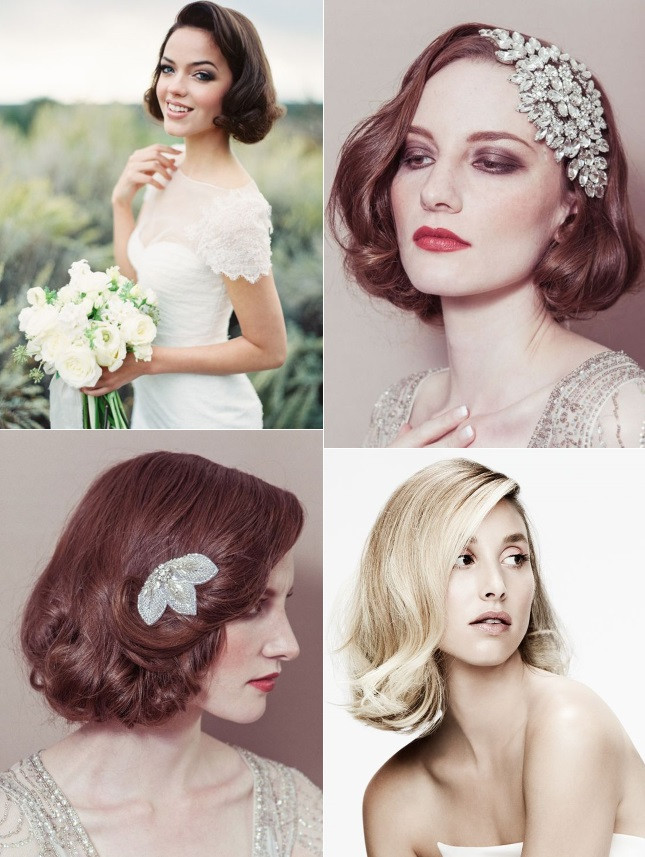 Short Wedding Hairstyles For Brides
 9 Short Wedding Hairstyles For Brides With Short Hair