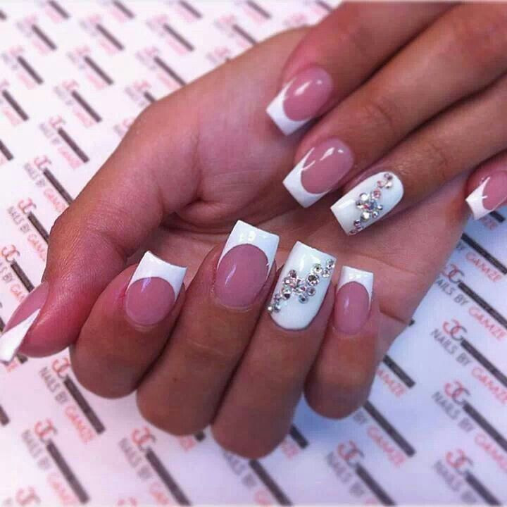 Show Me Nail Designs
 Fancy French Manicure Nails Pinterest