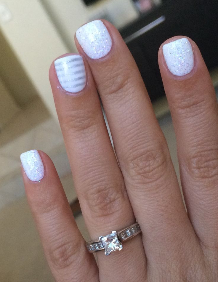Show Me Nail Designs
 Love this gel manicure It s perfect for engagement