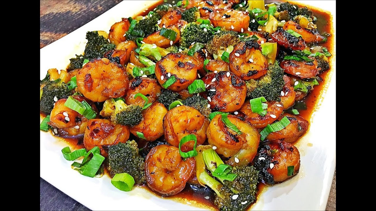 Shrimp And Broccoli Recipes
 Honey Garlic Shrimp and Broccoli Recipe Easy Stir Fry