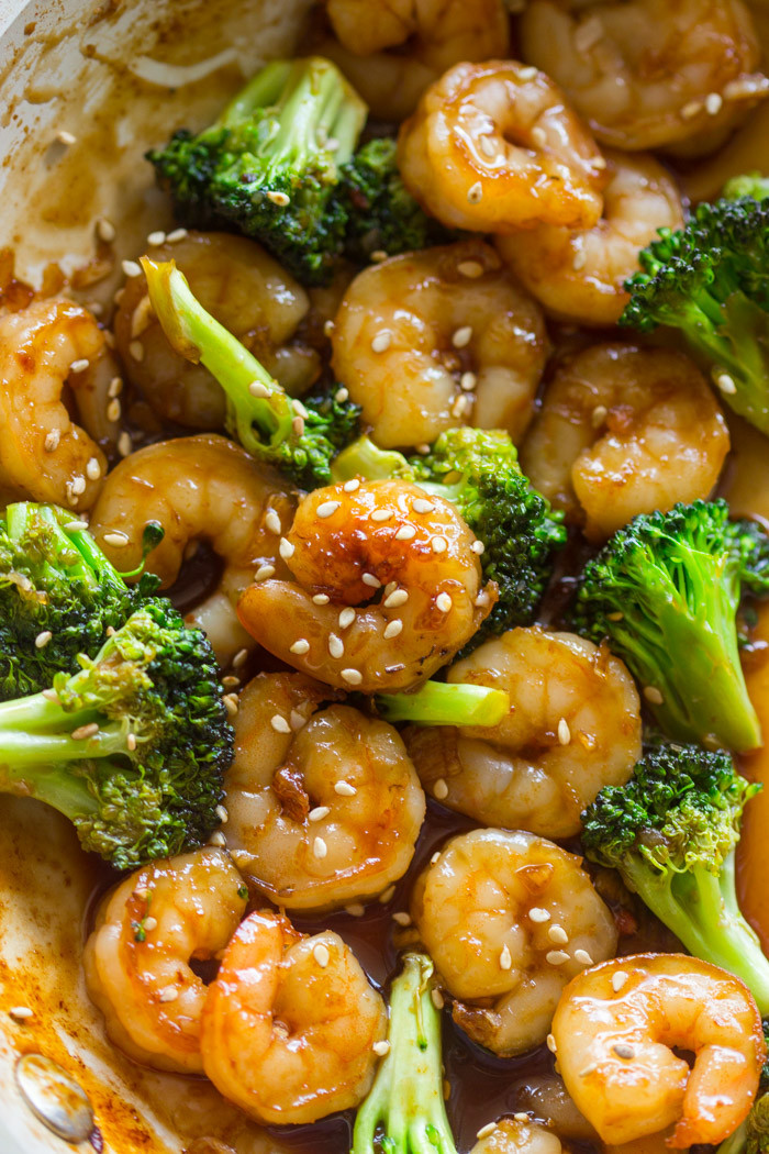 Shrimp And Broccoli Recipes
 Easy Honey Garlic Shrimp and Broccoli