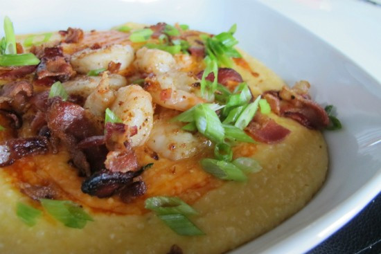Shrimp And Cheddar Grits
 First Look Soho Restaurant and Lounge