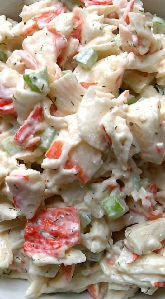 Shrimp And Crab Salad
 Simple Crab Salad Recipe — Dishmaps