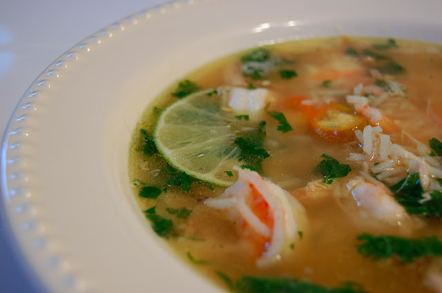 Shrimp And Rice Soup
 Savory Spicy Sweet Cambodian Chicken and Rice Soup with