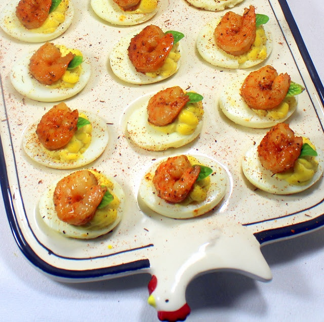 Shrimp Deviled Eggs Recipe
 52 Ways to Cook Cajun Blackened Shrimp Deviled Eggs