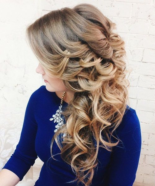 Side Hairstyles For Bridesmaids
 20 Gorgeous Wedding Hairstyles for Long Hair