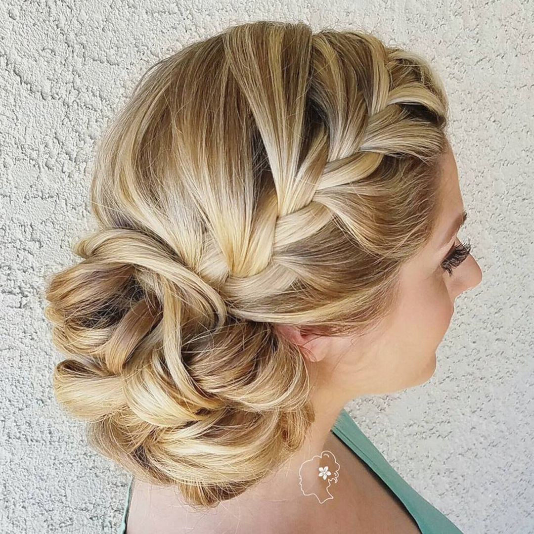 Side Hairstyles For Bridesmaids
 Bridesmaids Side Bun Hairstyles for Long Hair – OOSILE