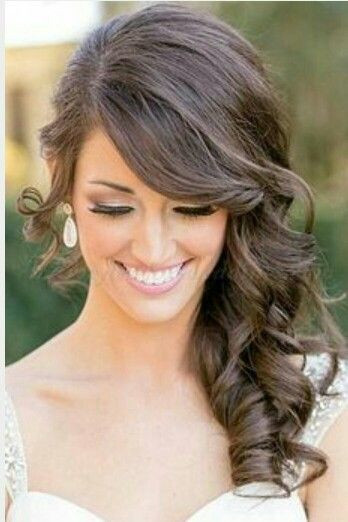 Side Hairstyles For Bridesmaids
 Cute off to the side hairstyle