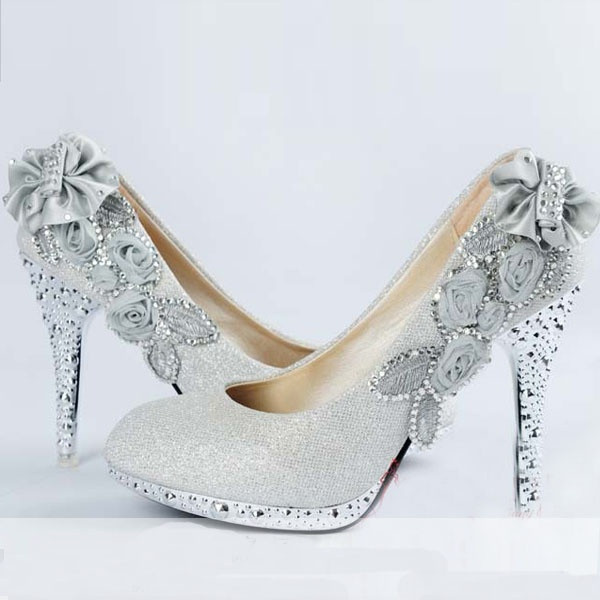 Silver Shoes For Weddings
 Choose The Perfect Wedding Shoes For Bride