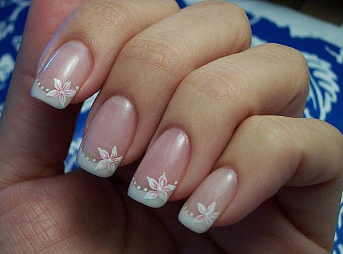 Simple Acrylic Nail Ideas
 nail arts fashion Nail Art on Acrylic Nail Tips
