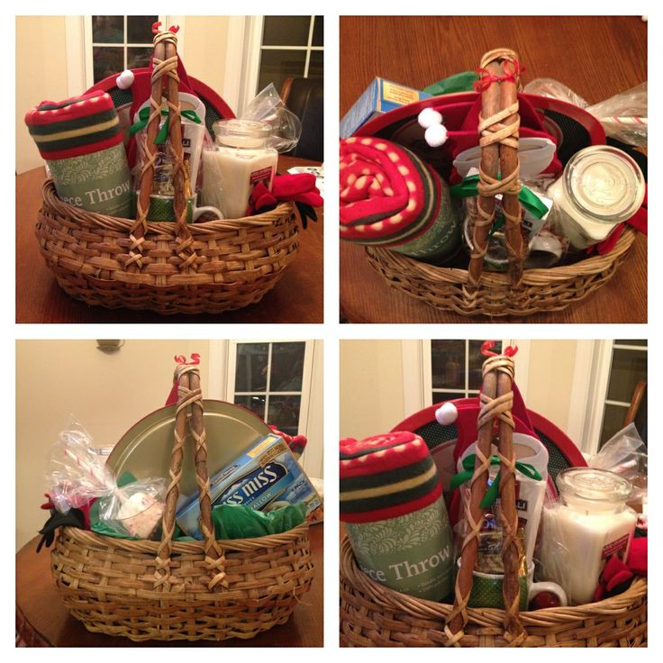 Simple Gift Basket Ideas
 17 Best images about Christmas basket ideas on Pinterest