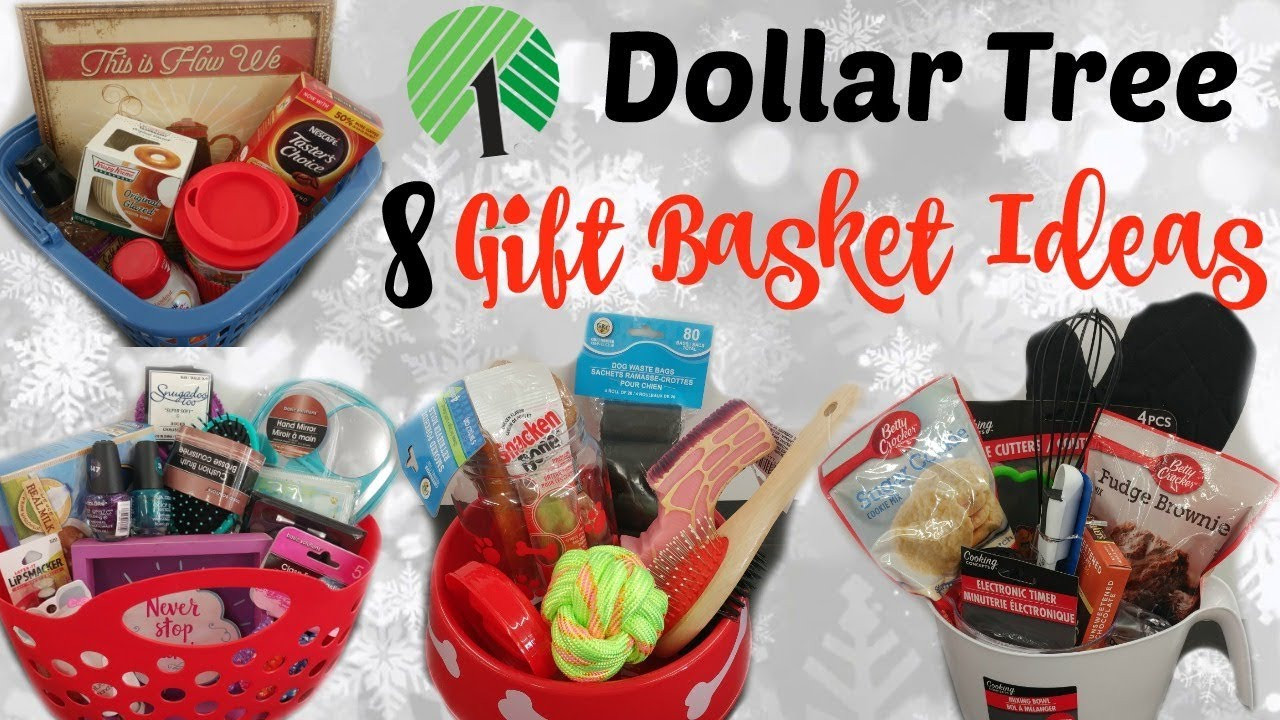 Simple Gift Basket Ideas
 8 DOLLAR TREE GIFT BASKETS QUICK & EASY