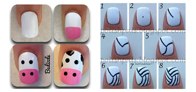 Simple Nail Art Designs For Beginners Step By Step
 Step By Step Nail Art Tutorials For Beginners & Learners