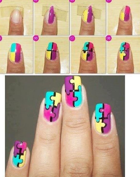Simple Nail Art Designs For Beginners Step By Step
 18 Easy Step By Step Summer Nail Art Tutorials For