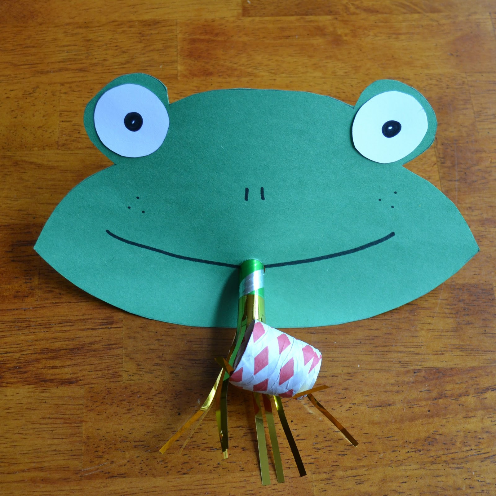 Simple Preschool Crafts
 East Coast Mommy Funny Frog Face Preschool Craft