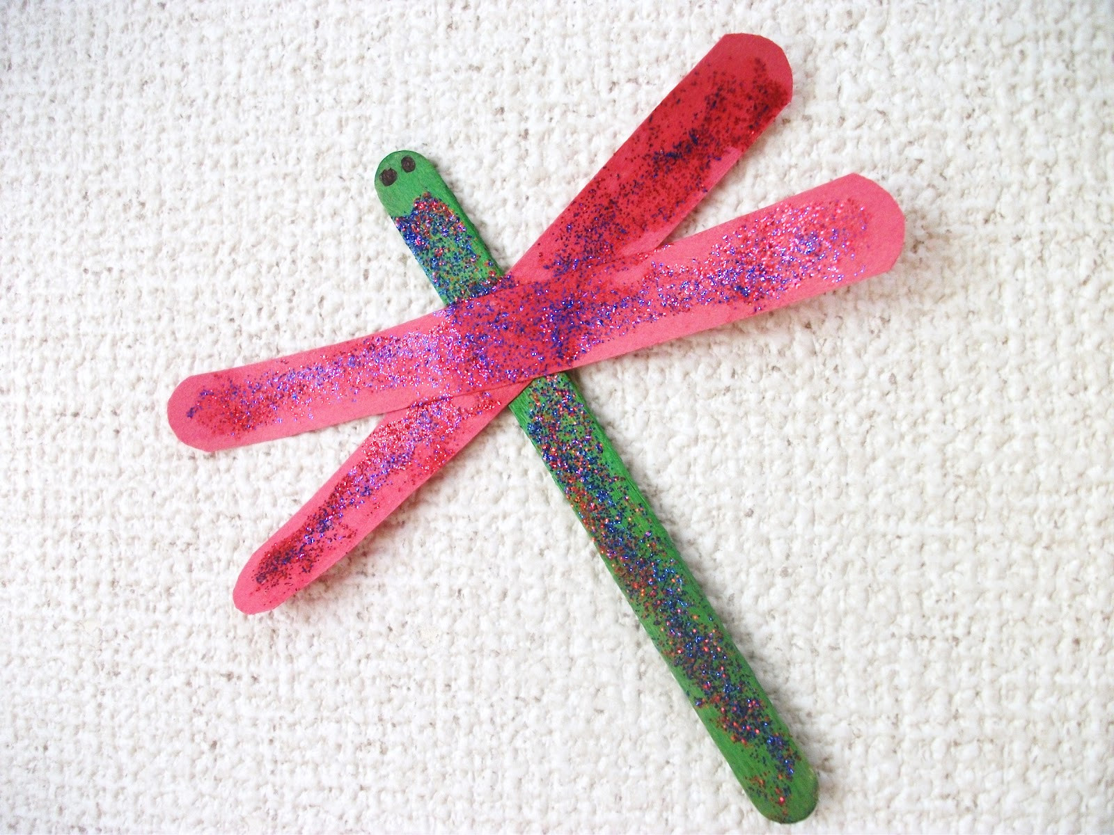 Simple Preschool Crafts
 Preschool Crafts for Kids Easy Dragonfly Bug Craft