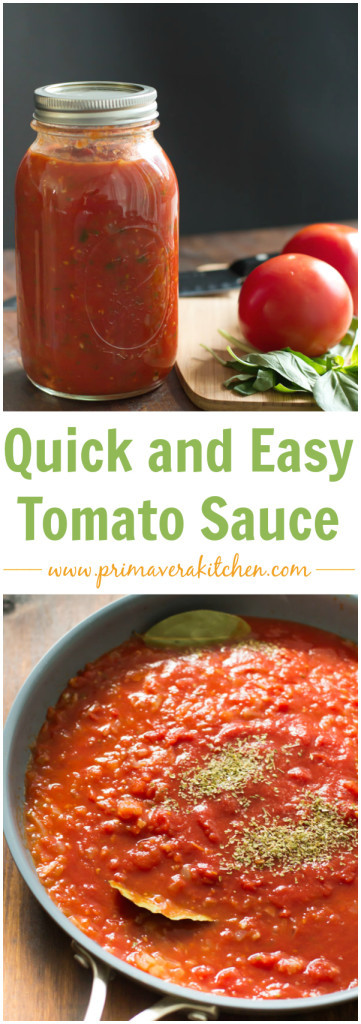 Simple Tomato Sauce Recipe
 How to make Basic Tomato Sauce Recipe Primavera Kitchen