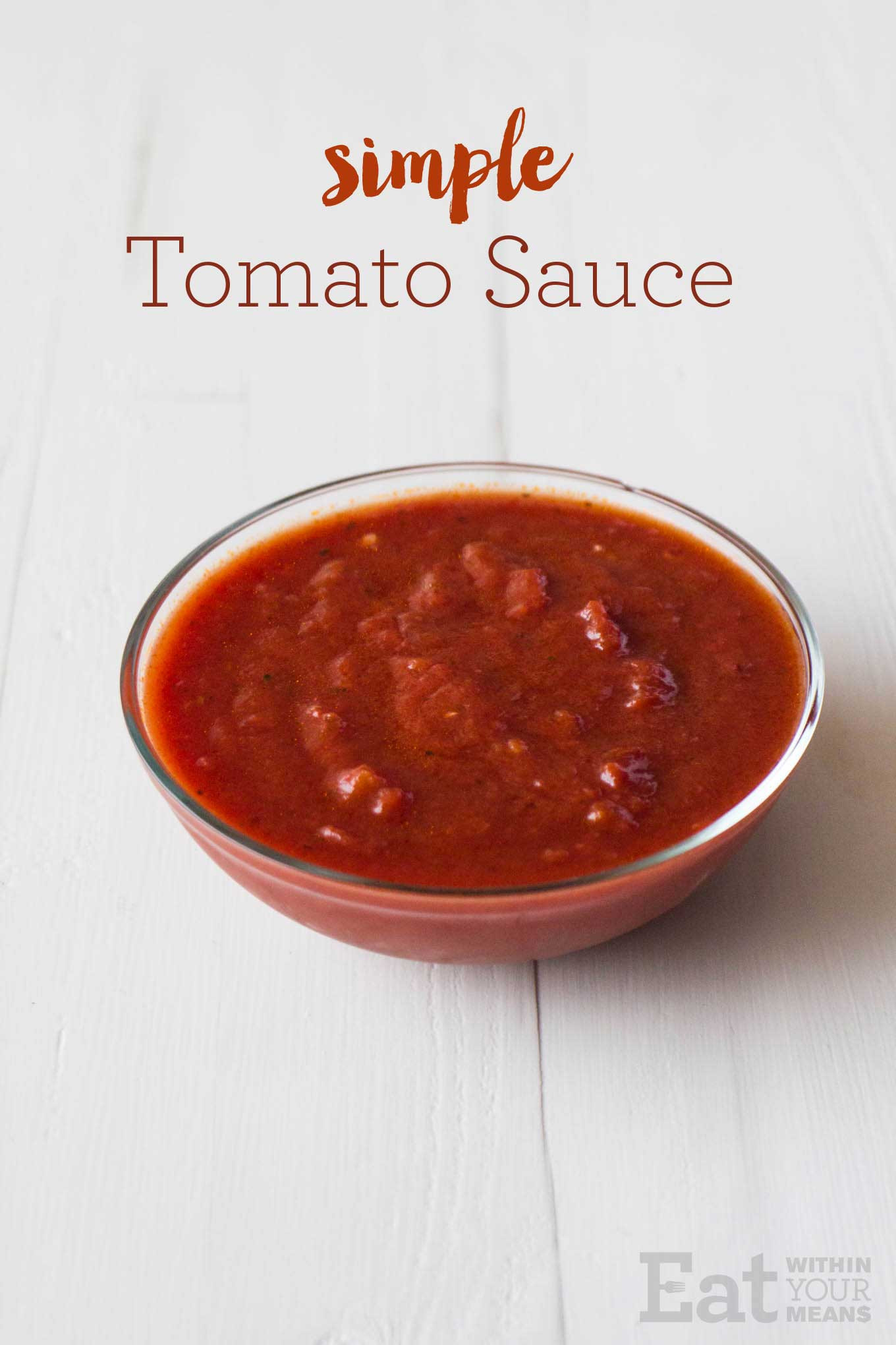 Simple Tomato Sauce Recipe
 Simple Tomato Sauce
