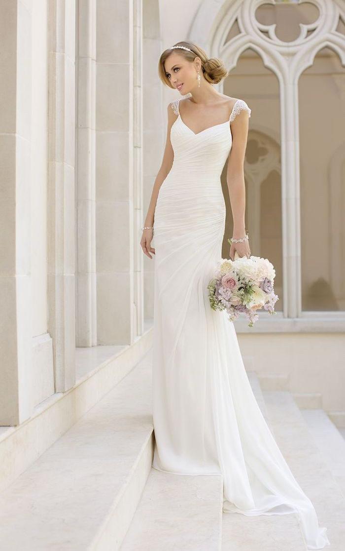 Simple Wedding Dress
 Simple Wedding Dresses with Elegance MODwedding