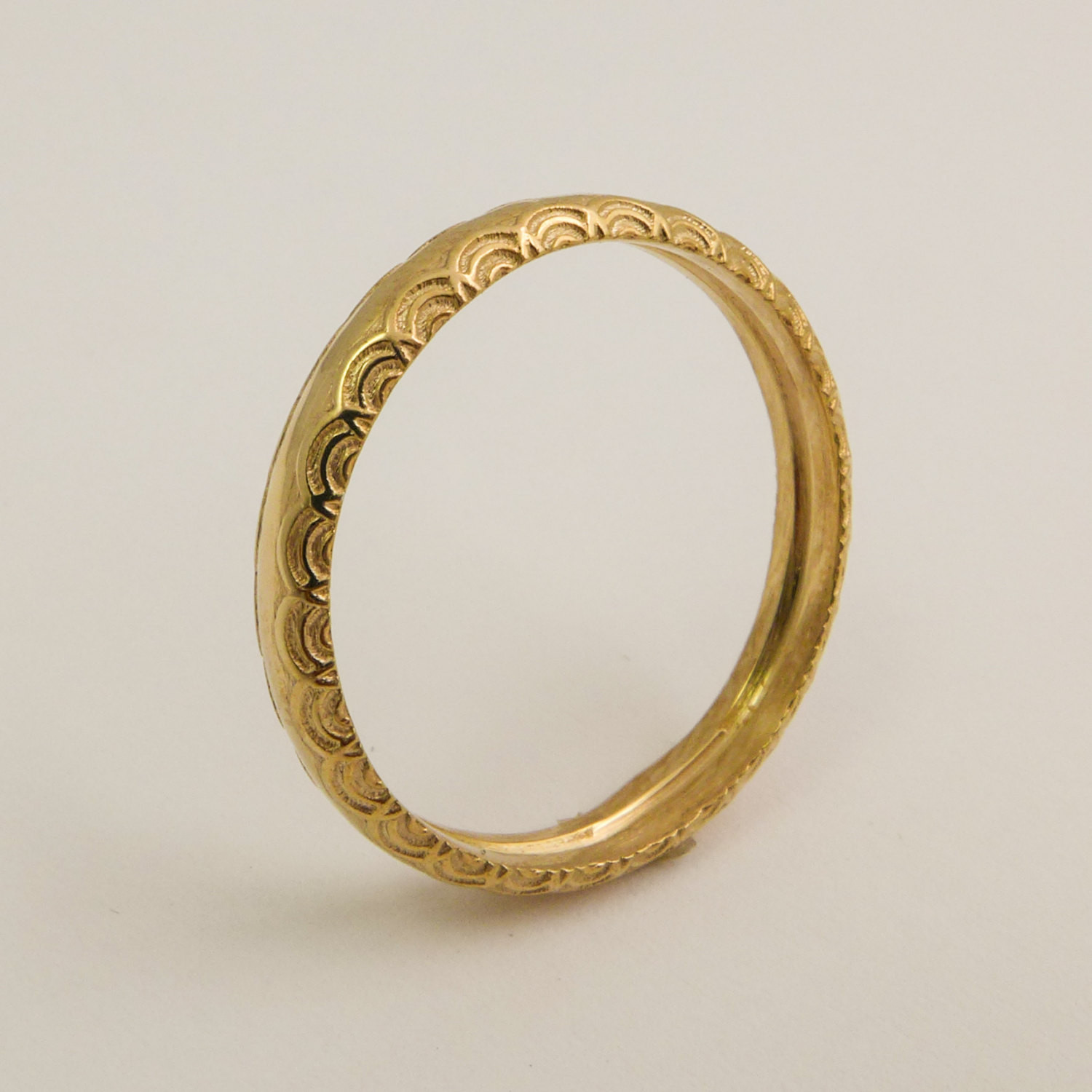 Simple Wedding Rings For Women
 14 karat gold simple wedding ring for women Gold ring with