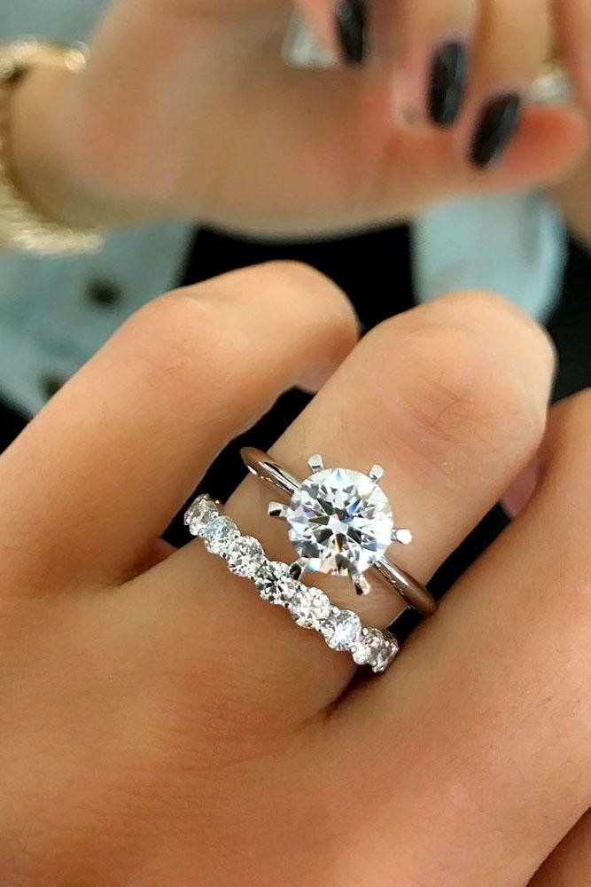 Simple Wedding Rings For Women
 42 Excellent Wedding Ring Sets For Beautiful Women