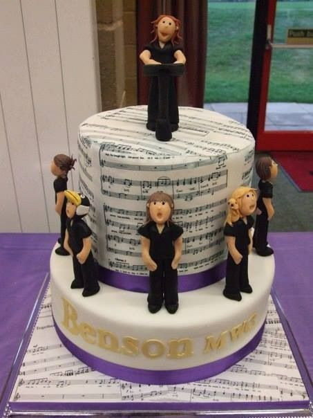 Singing Birthday Cake
 Military Wives Choir Benson 1st Birthday