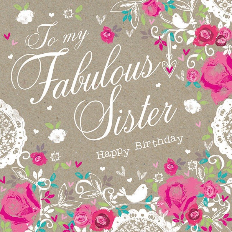 Sisters Quotes For Birthday
 HAPPY BIRTHDAY SISTER Image King