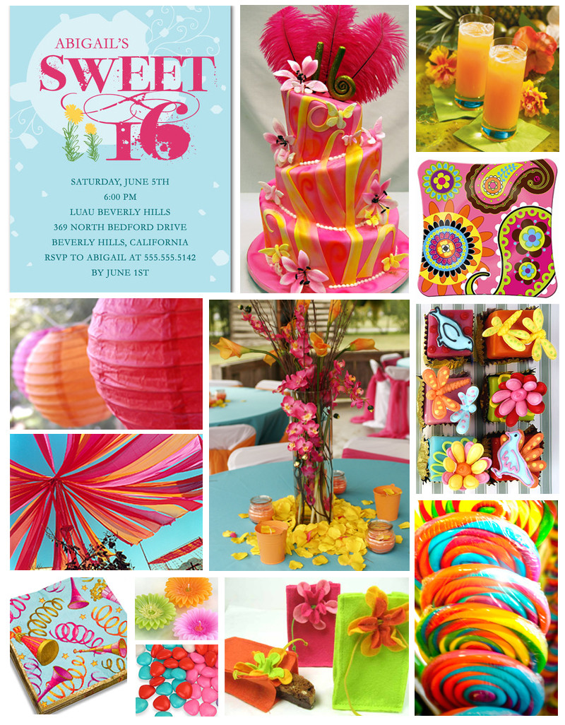 Sixteen Birthday Party Ideas
 Sweet Parties for Sweet Sixteen