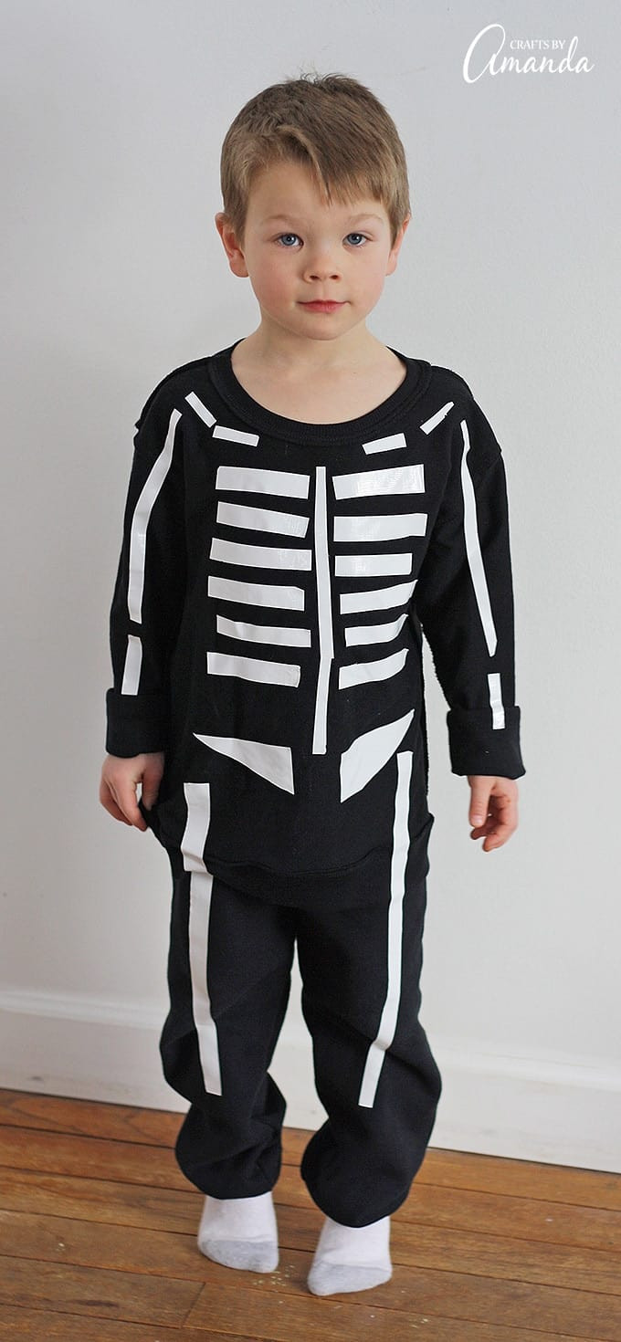 Skeleton Costume DIY
 20 Awesome DIY Halloween Projects for All Abilities – My